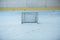 Ice hockey empty training net