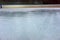 Ice on hockey rink