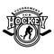 Ice hockey, tournament. Logo emblem.