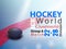 Ice hockey world championship vector banner