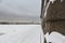 Ice hummocks on the Neva.