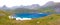 Ice Lake in the San Juan Mountains of Colorado in the Evening