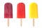 Ice lollies