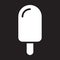 Ice lolly icon, Ice cream vector illustration.