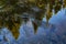 Ice Patterns On Cedar Lakes, Adirondack Forest Preserve, New York