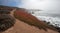 Ice plant on Bluff trail on rugged Central California coastline at Cambria California USA