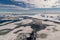 Ice polar arctic landscape open water