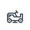 ice resurfacer vector icon. ice resurfacer editable stroke. ice resurfacer linear symbol for use on web and mobile apps, logo,