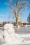 Ice Rink and Sculpture in Ste-Rose Laval