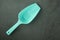 Ice scoop green plastic