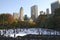 Ice skating in central park