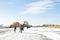 Ice skating in the countyside from Netherlands