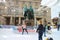 Ice skating at Weimar christmas market