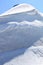 Ice and snow of the Jungfraujoch in Switzerland