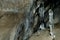 Ice speleothems in the cavern