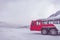 Ice vehicle at Canadian Athabasca Glacier