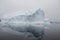 Iceberg along the eastern Baffin Island coastline near the community of Qikiqtarjuaq