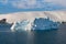 Iceberg in antarctic peninsula