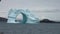 Iceberg arch like Darwin arch in Galapagos Islands