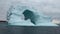 Iceberg arch like Darwin arch in Galapagos Islands