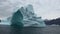 Iceberg arch like Darwin arch in Galapagos Islands