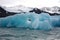 Iceberg on the coast of Spitzbergen, Svalbard