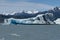 Iceberg floating on the Lake Argentino