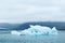 Iceberg in the glacial lagoon Jokulsarlon, Iceland