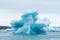 Iceberg in the glacial lagoon Jokulsarlon, Iceland