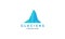 Iceberg or glacier abstract logo vector symbol icon design graphic illustration