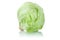 Iceberg head of lettuce fresh vegetable isolated