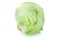 Iceberg head of lettuce vegetable isolated