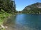 Iceberg Lake in the summer