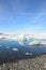 Iceberg landscape with beautiful reflections on the lake