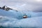 Iceberg in Liefdefjord, Svalbard