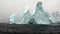 Iceberg in ocean of Antarctica.
