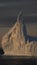 iceberg in the sea in the sunset, Ilulissat Icefjord, Illulissat, Greenland