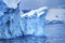 Iceberg Snow Mountains Blue Glaciers Dorian Bay Antarctica