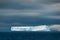 Iceberg in southern ocean off antarctic peninsula