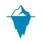 Iceberg vector icon