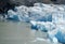 Iceberg in water, glaciar fields of Patagonia