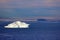 Icebergs in British channel.