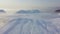 Icebergs drone aerial video top view - Climate Change and Global Warming - Icebergs from melting glacier in icefjord in Ilulissat.