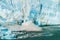 Icebergs falling off Perito Moreno glacier