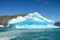 Icebergs floating in the Atlantic Ocean, Greenland