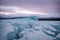 Icebergs in Glacier Lagoon, Vatnajokull National Park