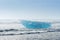 Icebergs in Jokulsarlon glacial lake, Iceland