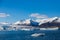 Icebergs in Jokulsarlon glacier lagoon