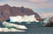 Icebergs in Jokulsarlon lagoon Iceland IS Europe