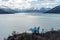 Icebergs on Lago Argentino in Argentina